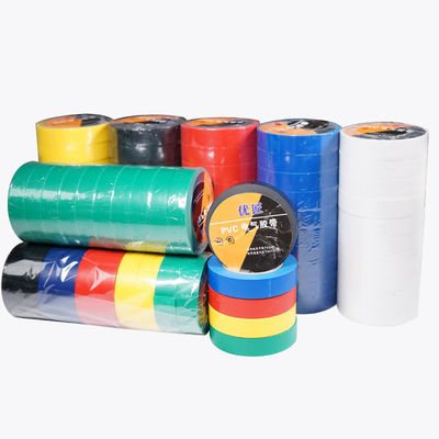 Heat Resistant Electrical Insulation Tape Rubber PVC Adhesive