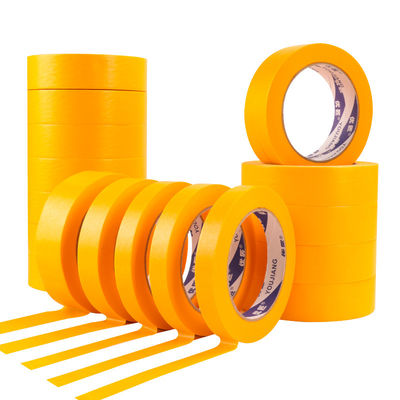 Banda de mascaramento japonesa Washi de ouro Resistente ao calor