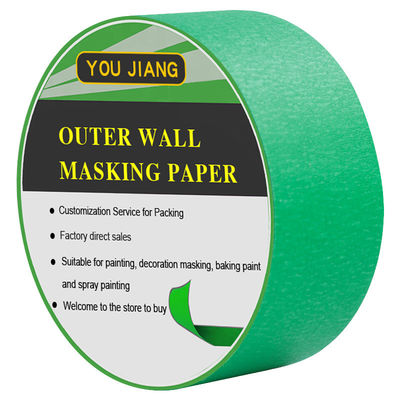 Adesivo Automóvel 2 polegadas Pintor Gralha Greene Crepe Papel Masking Tape