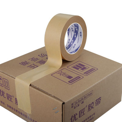 Tela de papel kraft marrom de 48 mm, impressa sob medida
