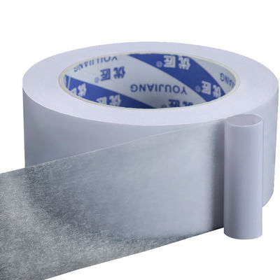 Tela adesiva revestida de papel de parede Tela adesiva de dois lados para artesanato Base de solvente