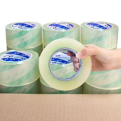 OEM Transparente Bopp Tape Borracha Natural 3 polegadas
