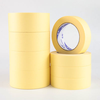 Cola de borracha forte de alta qualidade Crêpe decorativo 2 polegadas fita de papel de mascaramento de uso geral