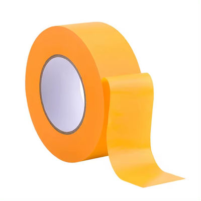 Washi Papel Laranja Faixa de Mascaramento Peintura de Carro Sem Traços Faixa Adesiva Paredes Proteção de Pintura