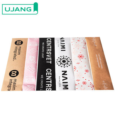 Eco-friendly Custom Logo Impresso Self Adhesive Kraft Paper Tape Tape de embalagem