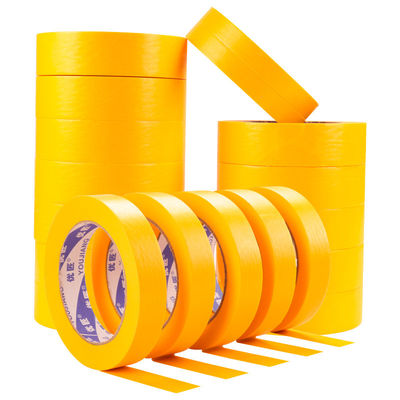 Tela de mascaramento Washi reutilizável para superfícies difíceis Separação de cores e mais fita de papel de arroz de ouro para pintura