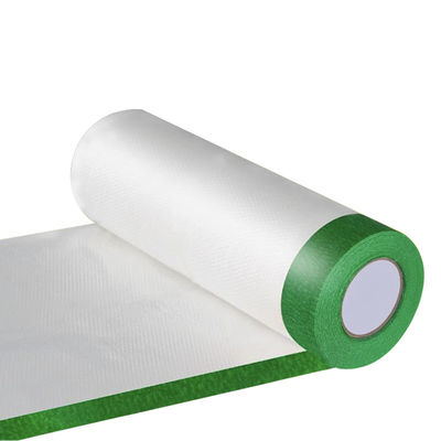 Acrílico Adesivo Pre-Tapeado Film de Mascaramento Impermeável à Umidade Proof Para Decoração
