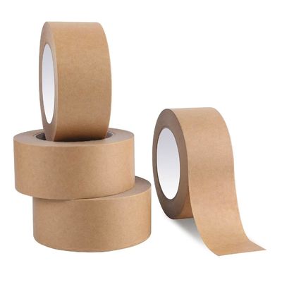 Faixa de papel de borracha Kraft Eco Friendly impressa sob medida 50 Lbs/in