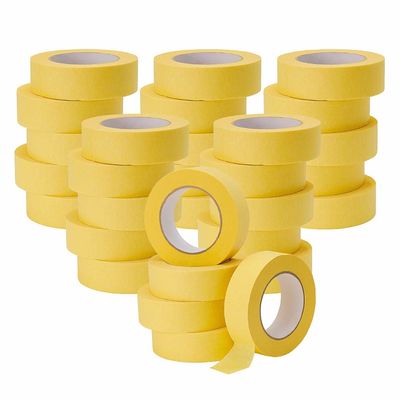 Colar de borracha forte creme decorativo 50 mm fita de papel de mascaramento de uso geral bege