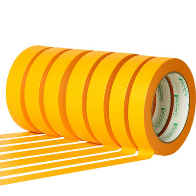 Tela de papel amarelo Washi Performance Tela de máscara Pintura Jumbo Roll