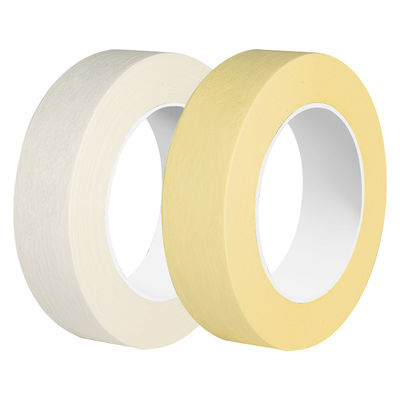 Tela de mascaramento OEM pintura de parede interior auto-aderente branco por atacado fita de mascaramento 145mic