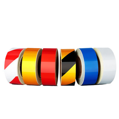 Anúncio Grade Dupla Cor Amarela/Branca/Vermelha Tela Refletora Super Adesivo Reflector Autocolante Para Segurança Rodoviária