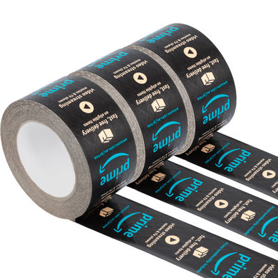 Eco-friendly Logotipo personalizado Impresso Auto-aderente Água ativada reforçar fita de papel Kraft
