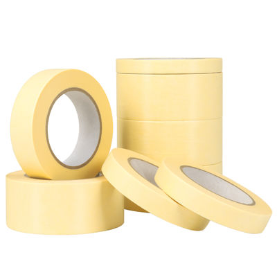 Proteção de superfície personalizada de alta temperatura Crêpe Papel Tape Roll Automotive Masking Tape Painters Tape For Painting
